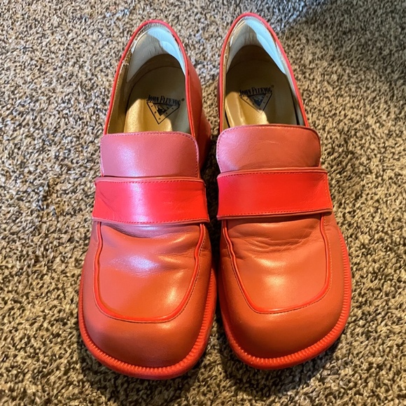 Orange Fluevog Loafers - Picture 14 of 15